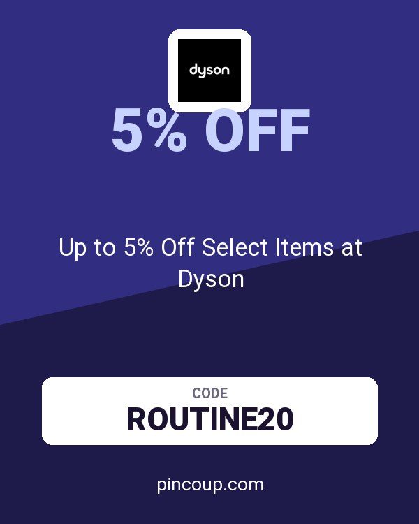 Up to 5% Off Select Items at Dyson