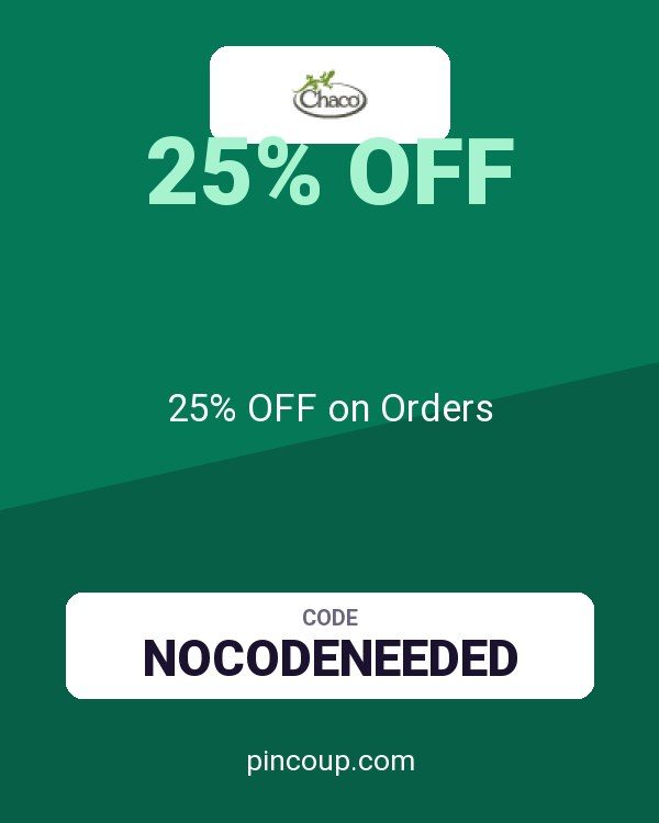 Chacos coupon: 25% OFF on Orders