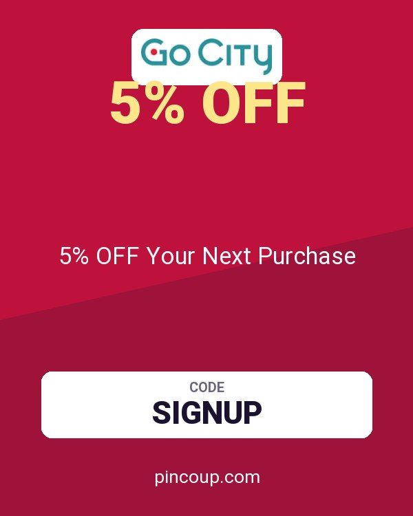 Go City® coupon: 5% OFF Your Next Purchase
