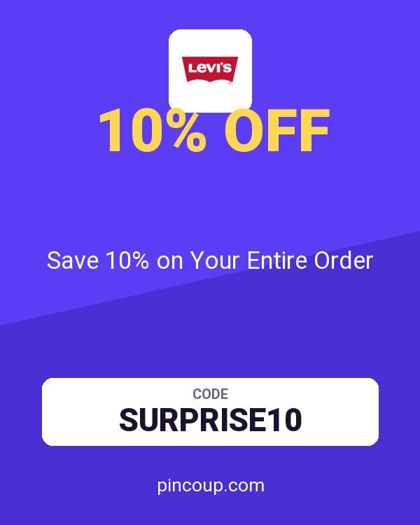 Levi's coupon: Save 10% on Your Entire Order