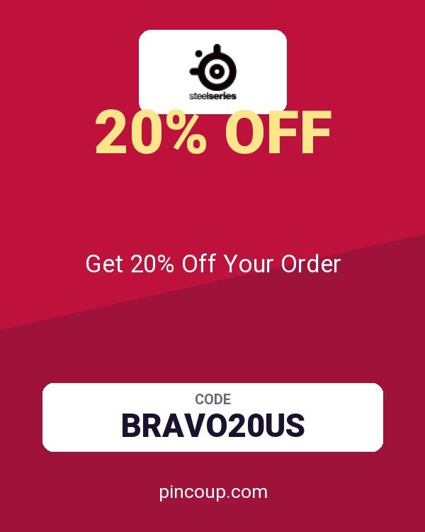 SteelSeries coupon: Get 20% Off Your Order