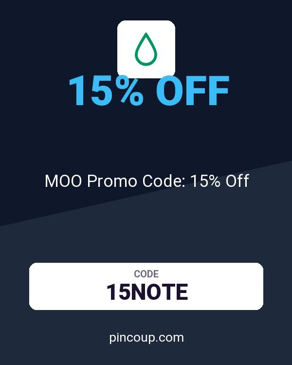 MOO Promo Code: 15% Off
