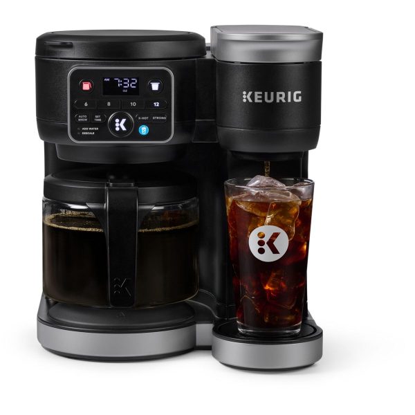 Keurig® K-Duo® Automatic Single Serve K-Cup® Pod & Carafe Coffee Maker (Gen 2) - Black; Coffee Pot & Drip Coffee Maker, Makes 9 Cups 12 Oz