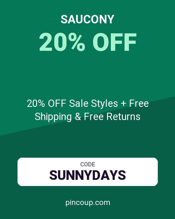 Saucony coupon: 20% OFF Sale Styles + Free Shipping & Free Returns