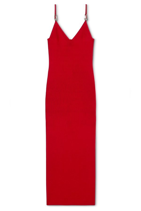 Safety Pin Midi Dress at Marissa Collections
