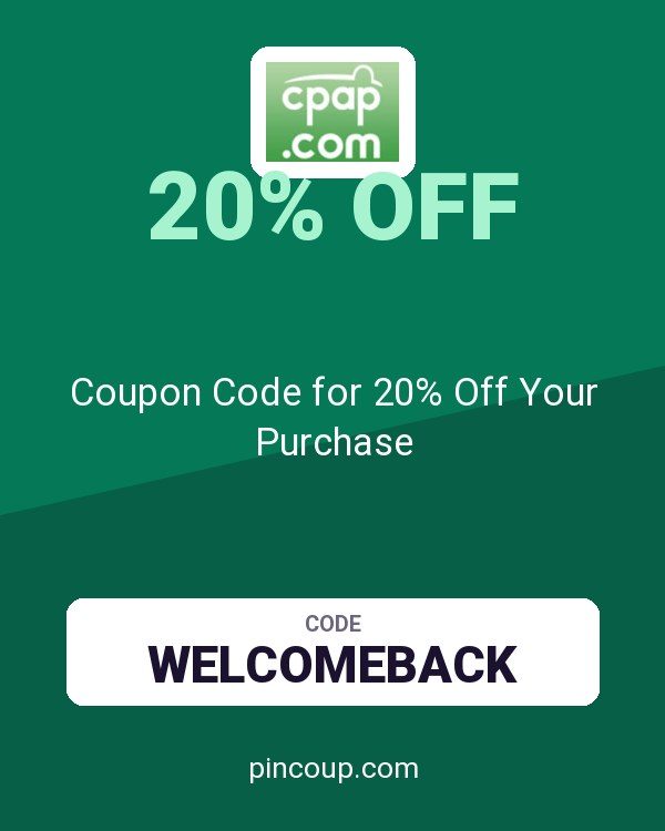cpap.com: Coupon Code for 20% Off Your Purchase