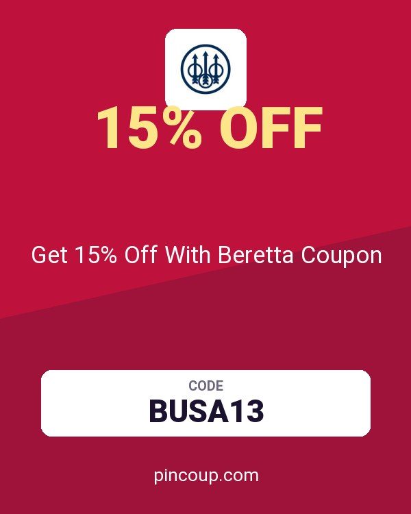 Get 15% Off With Beretta Coupon