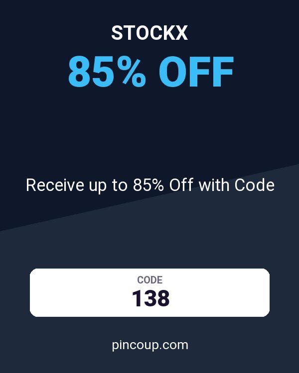 StockX coupon: Receive up to 85% Off with Code