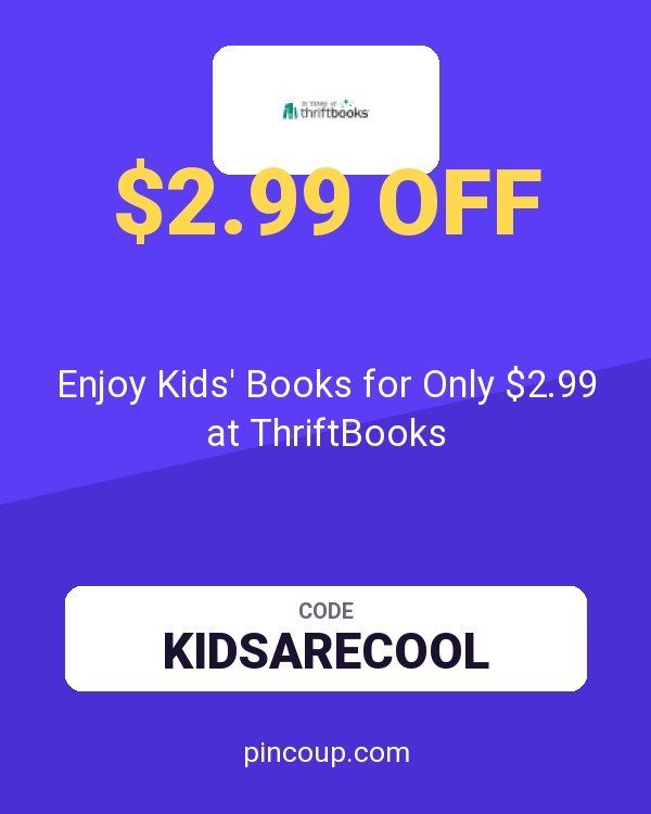 Enjoy Kids' Books for Only $2.99 at ThriftBooks