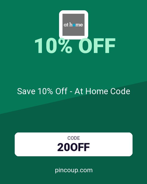Save 10% Off - At Home Code