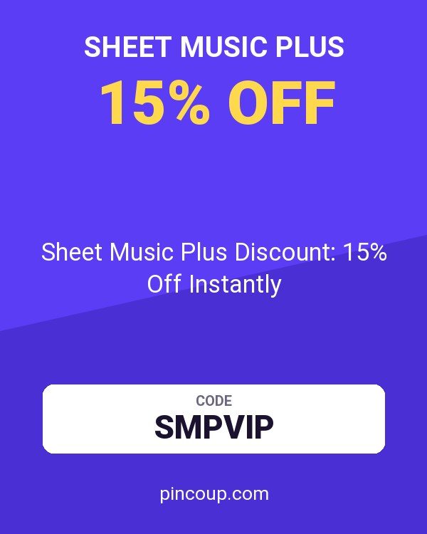 Sheet Music Plus Discount: 15% Off Instantly