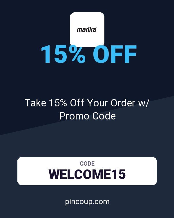 Marika coupon: Take 15% Off Your Order w/ Promo Code