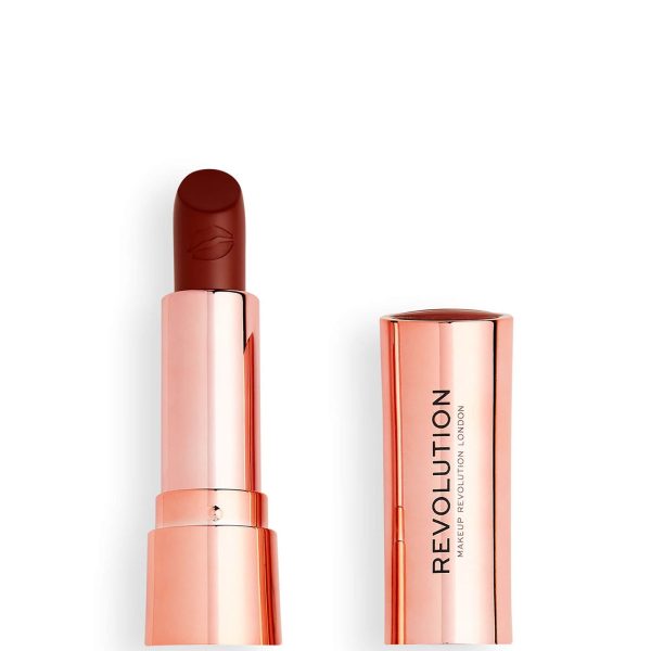 Makeup Revolution Satin Kiss Lipstick (Various Shades) - Fling at Revolutionbeauty