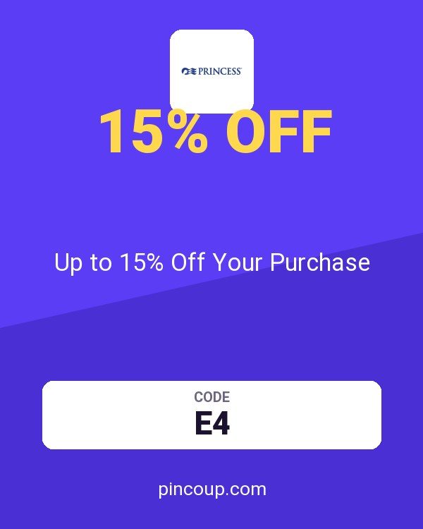 Princess Cruise Line AU coupon: Up to 15% Off Your Purchase