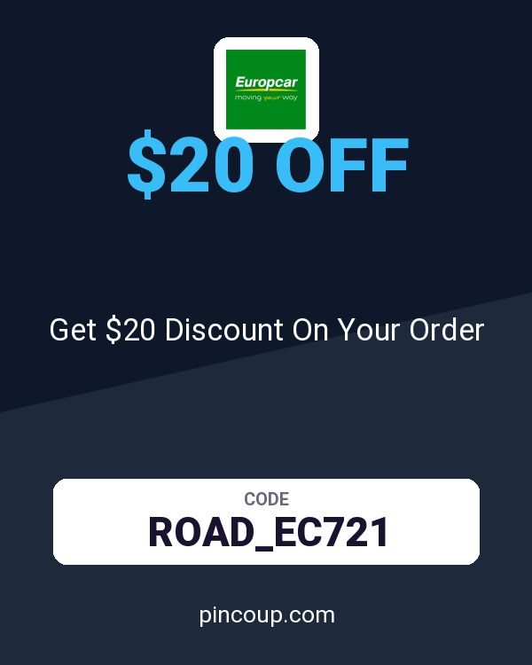 Europcar (US & Canada) coupon: Get $20 Discount On Your Order
