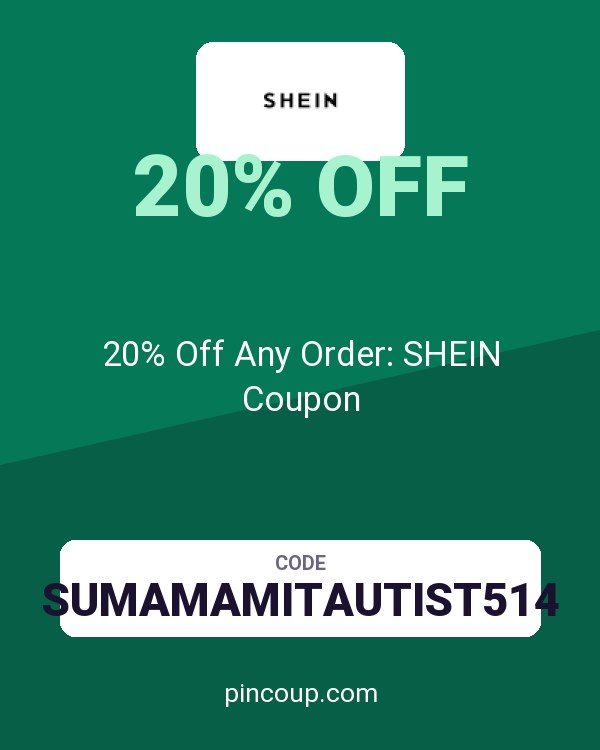 20% Off Any Order: SHEIN Coupon