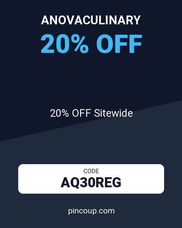 Anovaculinary coupon: 20% OFF Sitewide