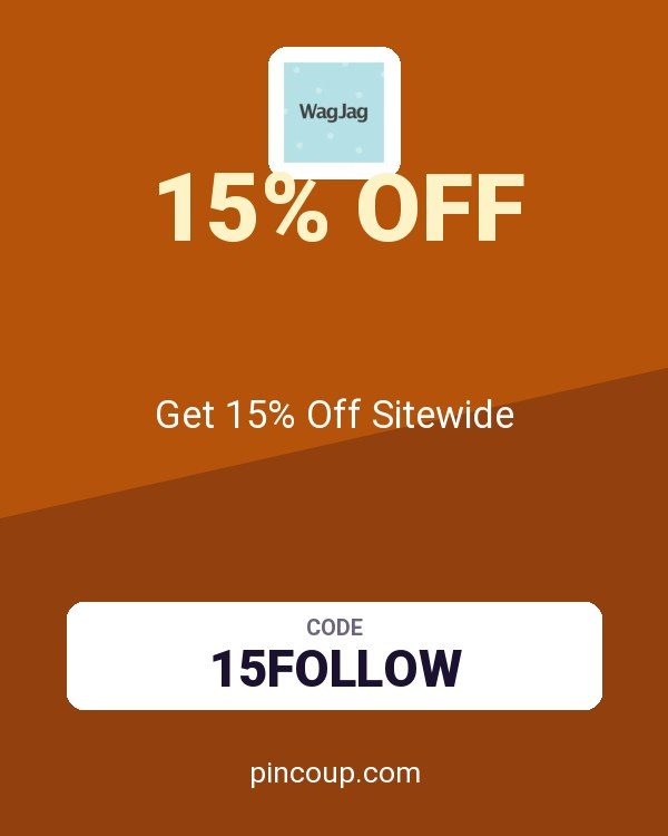 WagJag coupon: Get 15% Off Sitewide