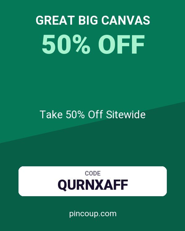 Great Big Canvas coupon: Take 50% Off Sitewide