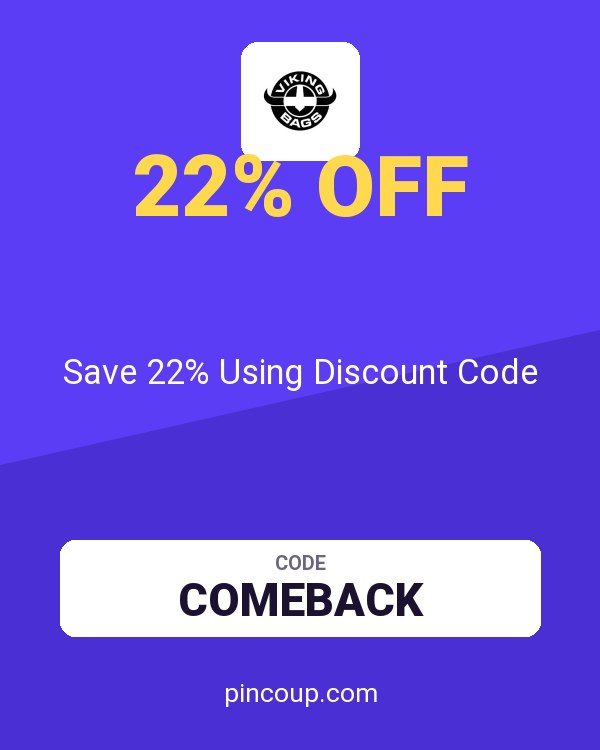 Viking Bags coupon: Save 22% Using Discount Code