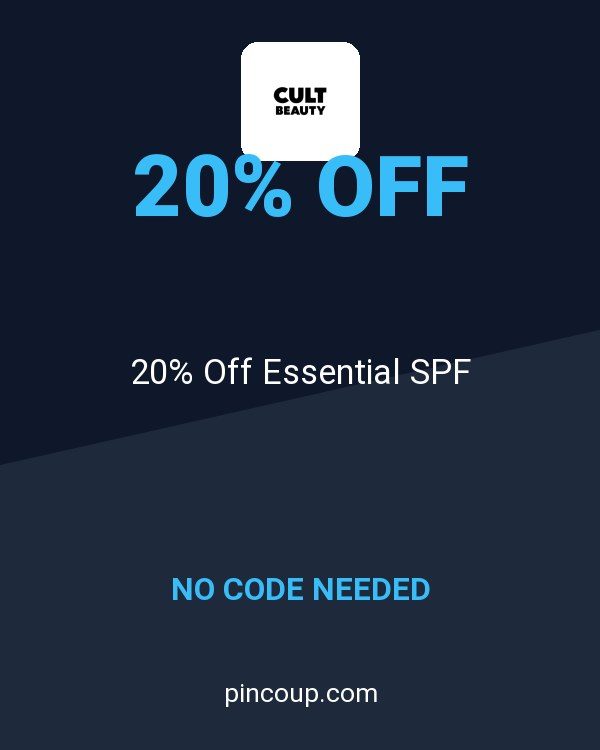 Cult Beauty coupon: 20% Off Essential SPF