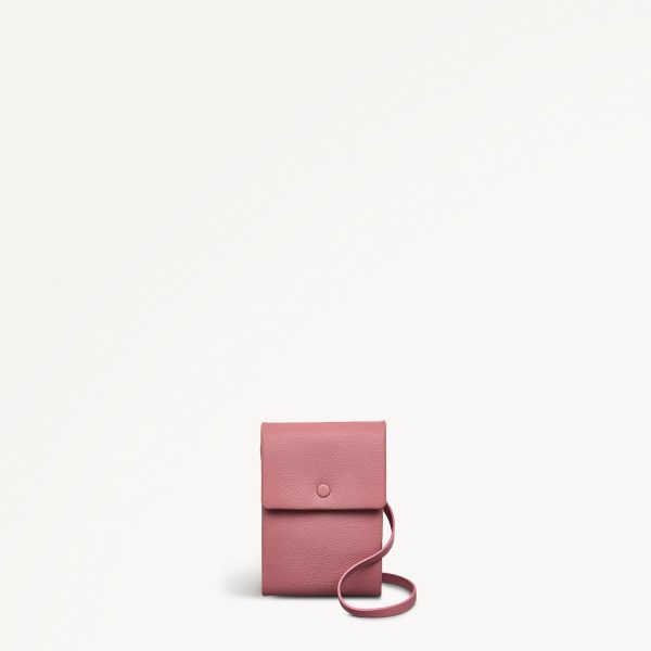 Leather Phone Crossbody Pink Mallow Street Collection SS25 Radley