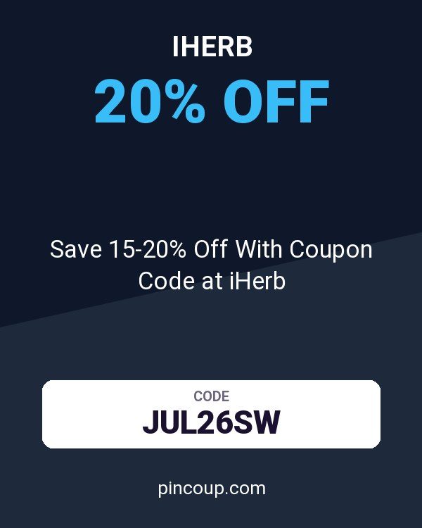 Save 15-20% Off With Coupon Code at iHerb