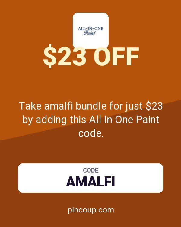 Heirloom Traditions Paint coupon: Take amalfi bundle for just $23 by adding this All In One Paint code.