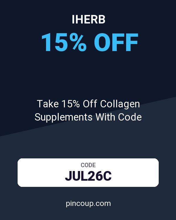 iHerb coupon: Take 15% Off Collagen Supplements With Code