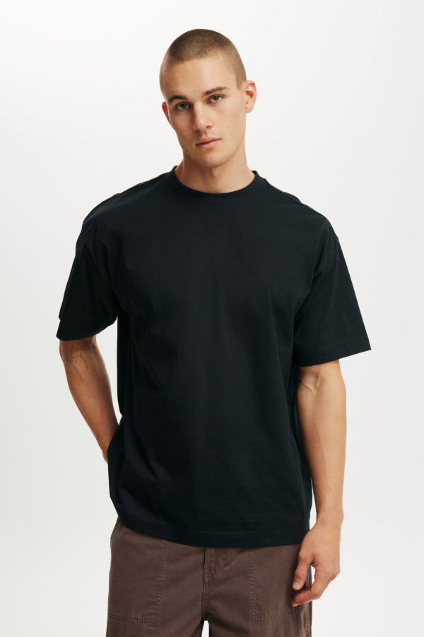 Cotton On Men - Box Fit T-Shirt - Black