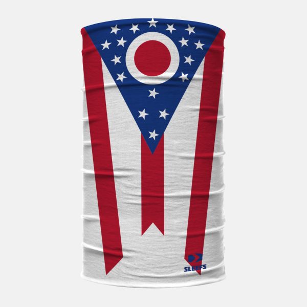 Ohio State Flag Neck Gaiter at SLEEFS