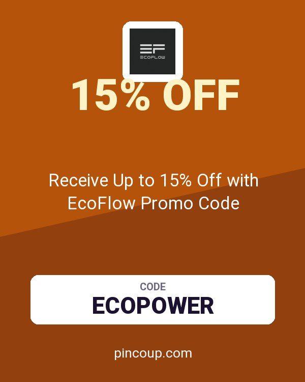 Receive Up to 15% Off with EcoFlow Promo Code