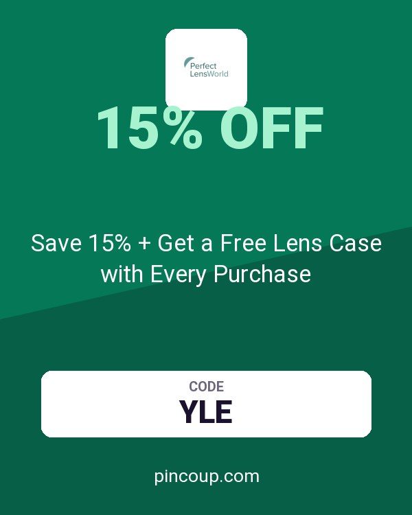 PerfectLensWorld coupon: Save 15% + Get a Free Lens Case with Every Purchase