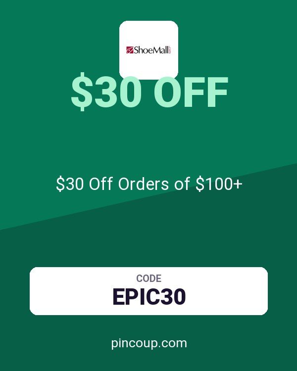 Shoemall.com coupon: $30 Off Orders of $100+