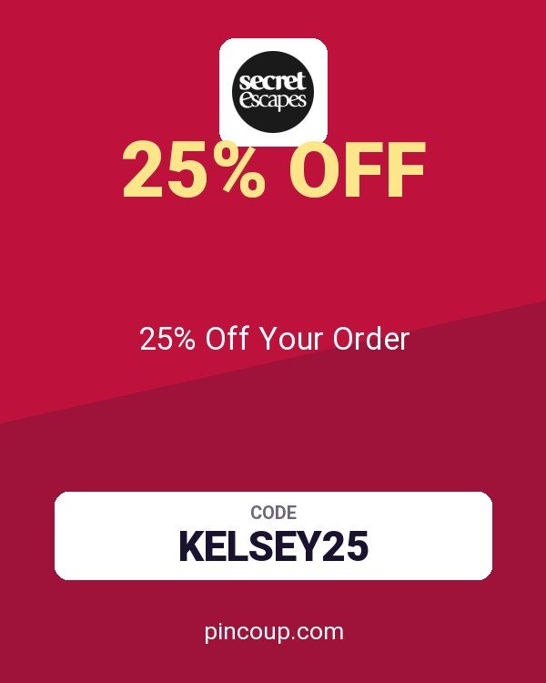 Secret Escapes coupon: 25% Off Your Order