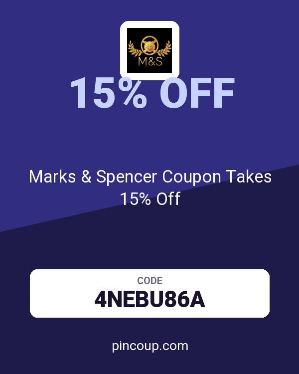 Marks and Spencer Ireland: Marks & Spencer Coupon Takes 15% Off