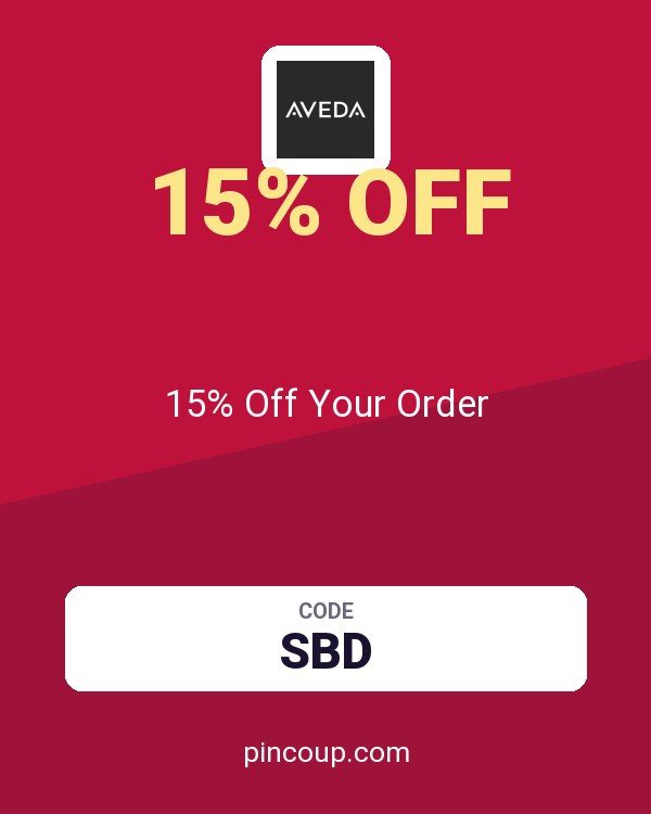 Aveda Corporation coupon: 15% Off Your Order