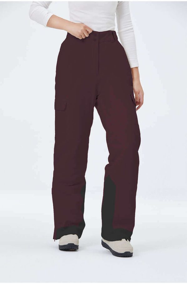 Leopard Women's Ski Pant, S / Purple at Capelin Crew Ski, Snowboard & Outdoor Gear