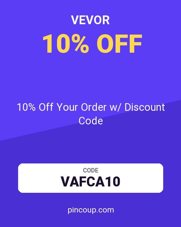 vevor coupon: 10% Off Your Order w/ Discount Code