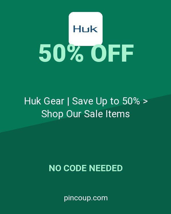 Huk Gear | Save Up to 50% > Shop Our Sale Items