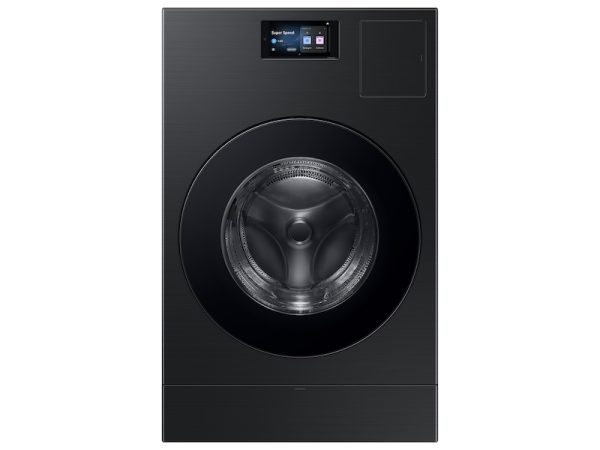 Samsung Bespoke AI All-in-One Vented Combo AI Home 7" LCD Display AI Opti Wash™ & Dry 5.3 cu. ft. in Brushed Black