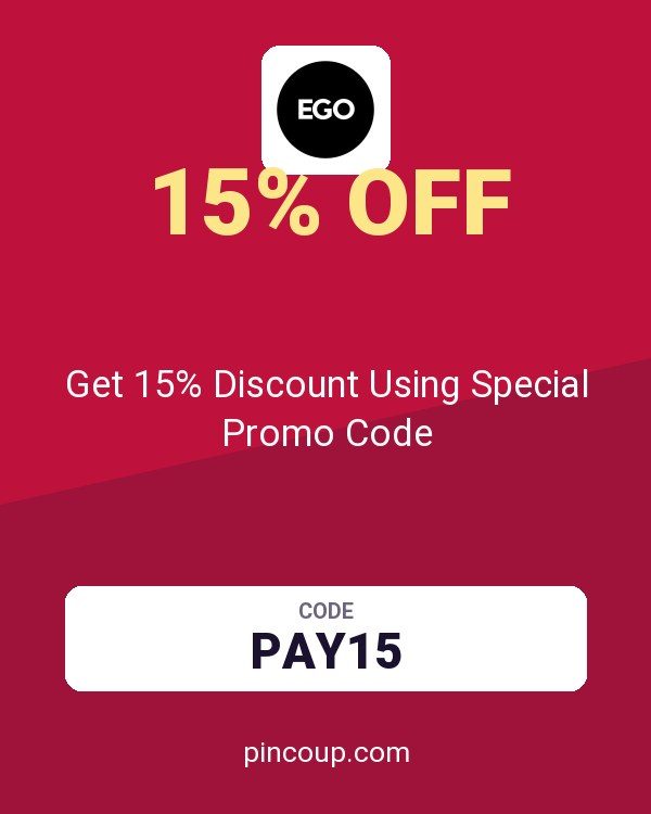 Ego (US & CA) coupon: Get 15% Discount Using Special Promo Code