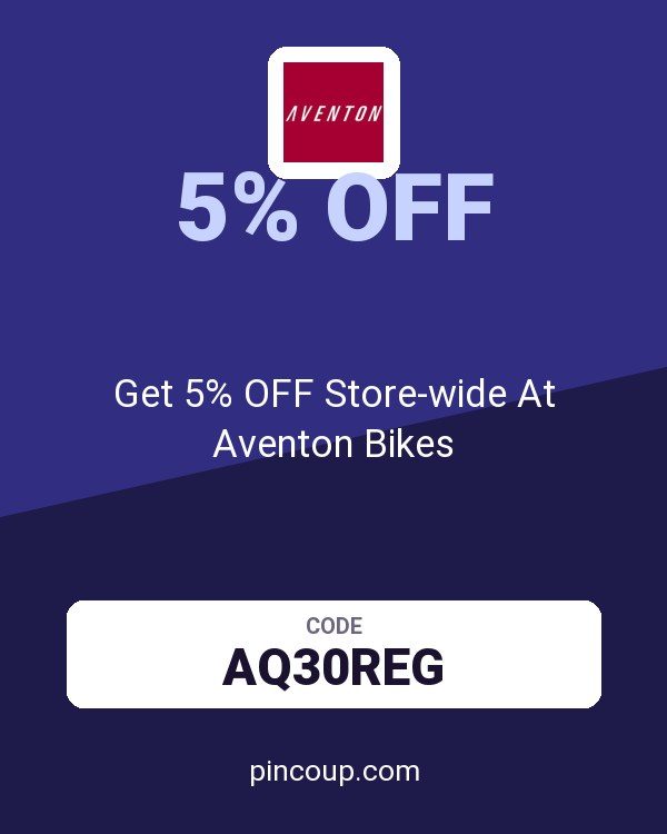 Get 5% OFF Store-wide At Aventon Bikes