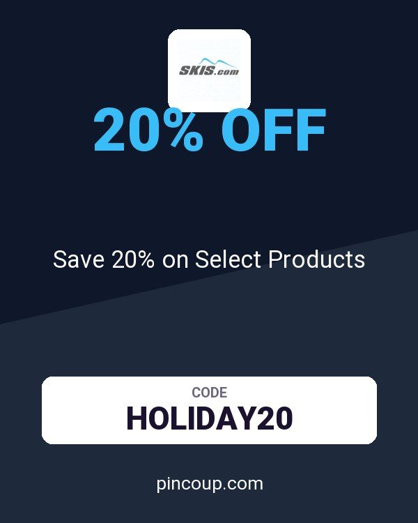 Skis.com coupon: Save 20% on Select Products