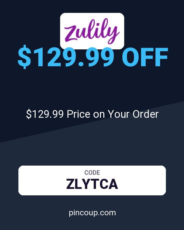 Zulily coupon: $129.99 Price on Your Order