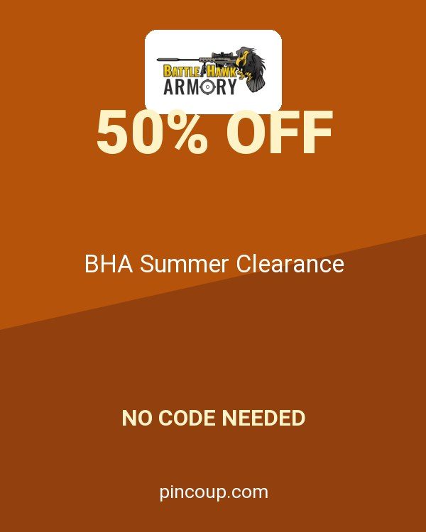 BattleHawk Armory coupon: BHA Summer Clearance