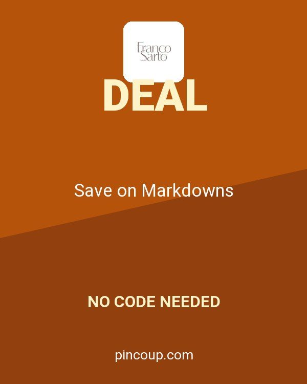 Franco Sarto coupon: Save on Markdowns