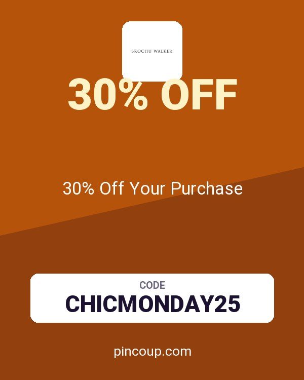 Brochu Walker coupon: 30% Off Your Purchase