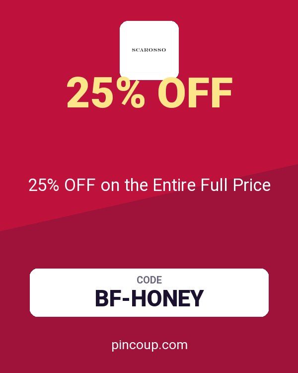 Scarosso Srl coupon: 25% OFF on the Entire Full Price