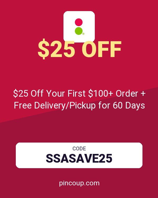 Stop & Shop coupon: $25 Off Your First $100+ Order + Free Delivery/Pickup for 60 Days